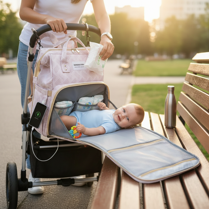 Baby Nest – luksusowa torba na pieluchy 3 w 1