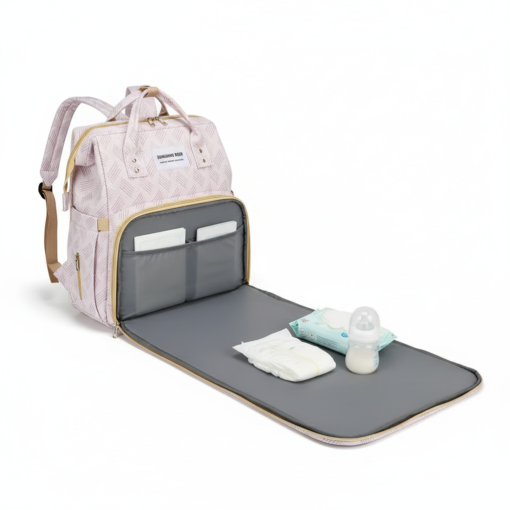 Baby Nest – luksusowa torba na pieluchy 3 w 1